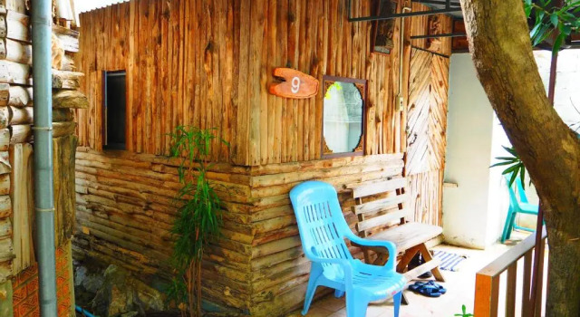 Бунгало с красивым видом из окна Three J Guesthouse