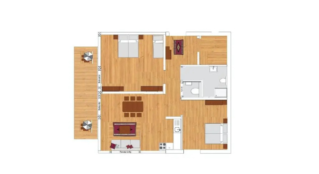 Apartment Fuchsbau, Rezervasyon Daire Oberwoelz Stadt Lachtal
