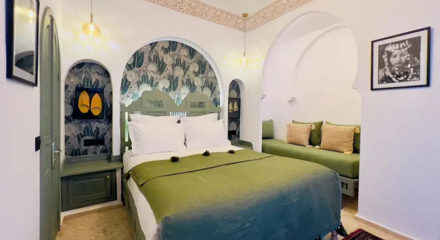 Standard Double room with pool view Riad KAYA & SPA