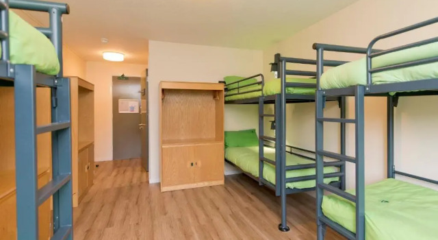 Кровать в общем номере (мужской номер) YHA Liverpool Albert Dock