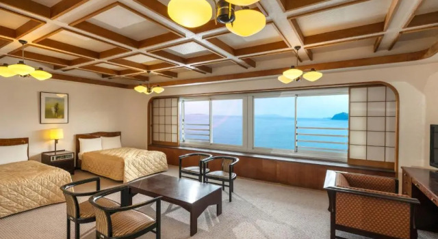 Двухместный Ocean Wing room Deluxe Hotel New Akao