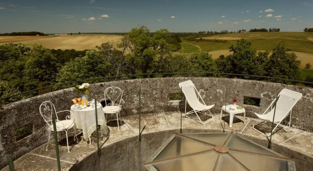 Двухместный номер Superior с балконом Hôtel & SPA Château de La Côte - Brantôme