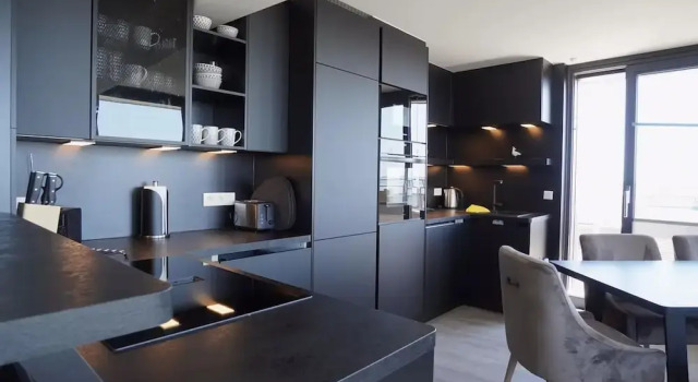 Апартаменты Penthouse Wohnung direkt am Nodseestrand