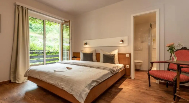 Двухместный номер Comfort с балконом и с видом на сад Hotel Heintz