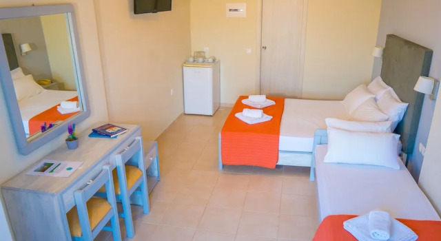 Трёхместный номер Standard с балконом Palatino Hotel