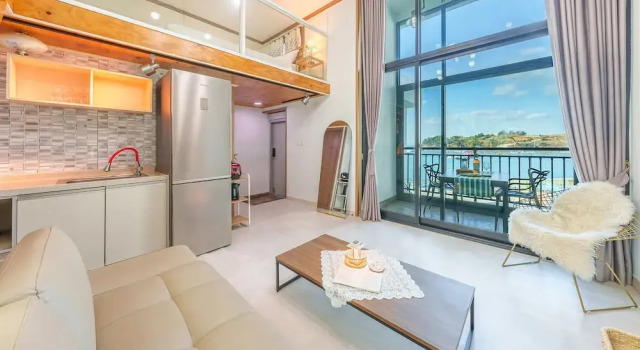 Номер Standard c 1 комнатой с видом на океан Yeosu Porrr Ocean View Pension