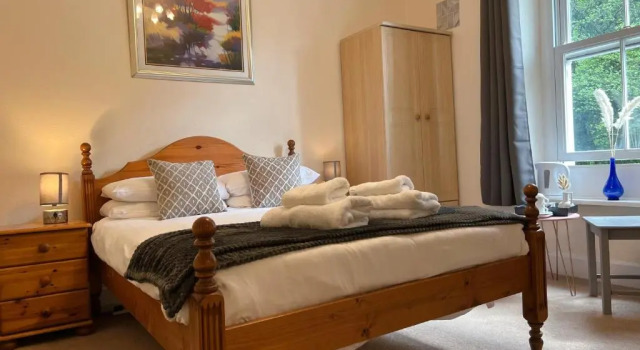 Standard- dobbelt værelse med bjergudsigt Stone Lodge