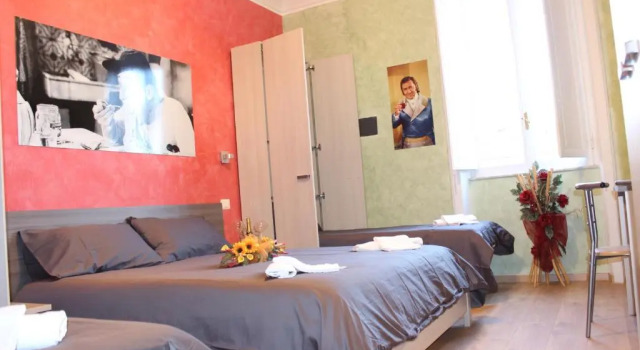 Четырёхместный номер Standard B&B Central Palace King Of Rome