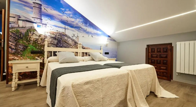 Трёхместный номер Standard с балконом Posada Araceli