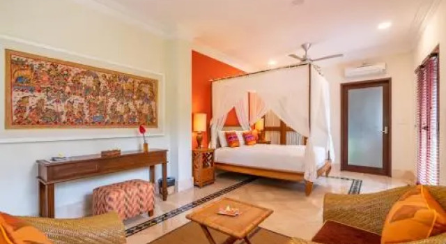 Rouge - Private Villa Sasih Karo, Reservar Vila Hotéis em Bali com piscina, Piscina