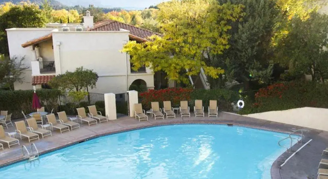 Кровать в общем номере Hilton Vacation Club Los Abrigados Resort & Spa Sedona