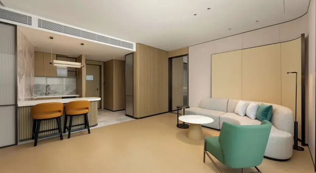 Двухместный люкс c 1 комнатой с видом на море Holiday Inn & Suites Jiaxing Hangzhou Bay by IHG