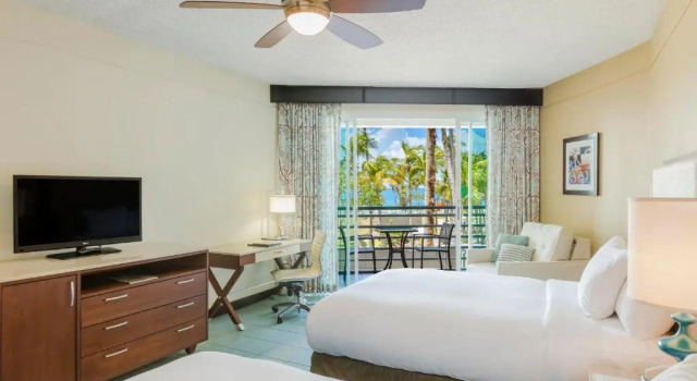 Двухместный номер Standard с балконом и с видом на океан Hilton Ponce Golf & Casino Resort