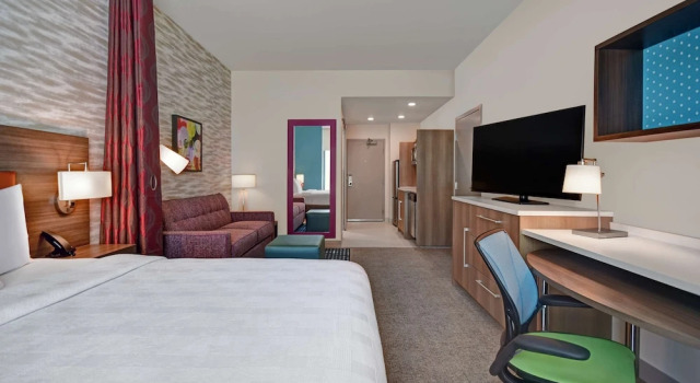 Двухместная студия Home2 Suites By Hilton Raleigh North I-540