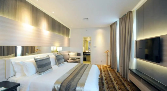 Номер Standard с видом на сад Gubei Garden Hotel Shanghai Hongqiao