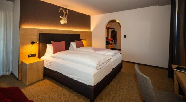 Двухместный номер Deluxe Hotel Parsenn