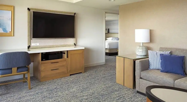 Двухместный люкс Executive c 1 комнатой с видом на залив Marriott Marquis San Diego Marina