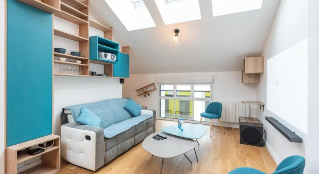 LE LOFT 52 - Très beau T3 au calme Lyon 7, Забронировать Отель 07. Жерлан Лион, рядом с Станция метро Saxe-Gambetta