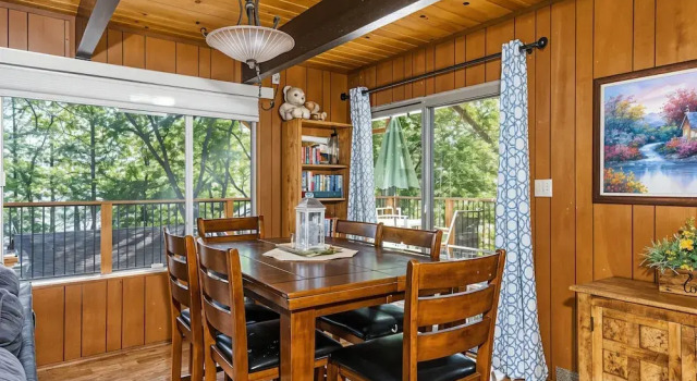 Cozy Cabin On The Cove - Lakefront with Private Dock by Yosemite Region Resorts