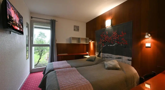 Двухместный номер Standard Hôtel Restaurant Le Brennus Logis Hotels