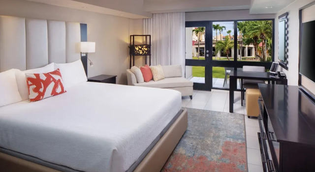 Номер Deluxe с видом на океан Bucuti & Tara Boutique Beach Resort