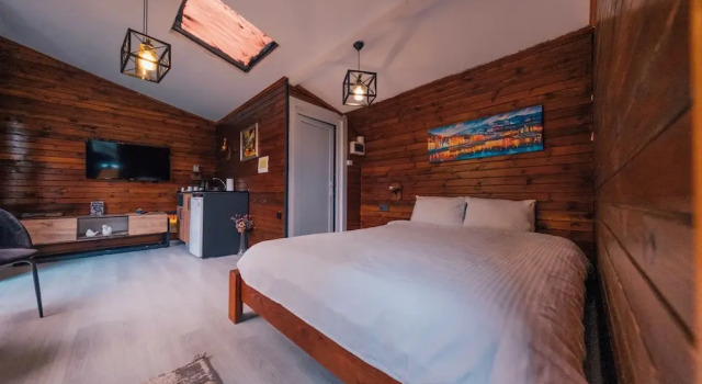 Номер Economy с видом на сад Kurtköy Park Bungalov