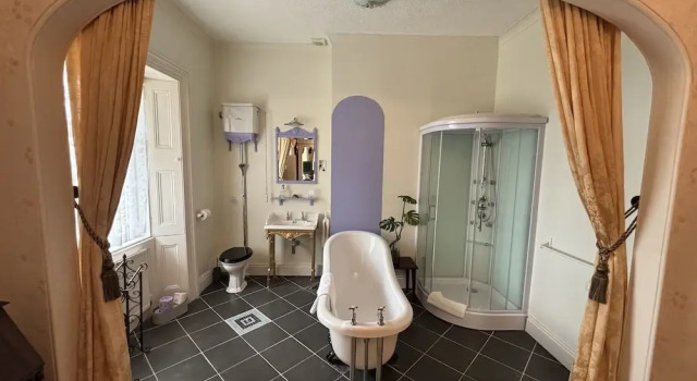 Standard- værelse med delvis havudsigt Enchanted Manor