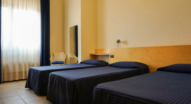 Трёхместный номер Standard с балконом Albergo Ristorante Saverino