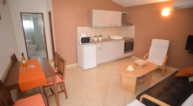 Апартаменты с балконом и с красивым видом из окна Apartments Salamun