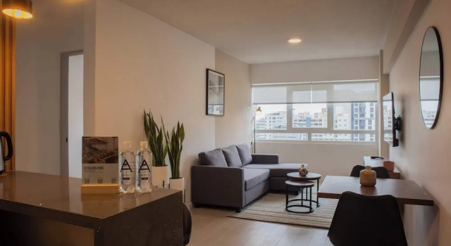 Striking 1BR in Miraflores, Boek Appartement Miraflores 