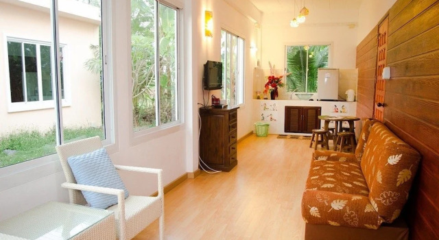 Двухместная вилла с 2 комнатами с балконом Blue Sky Villa Khao Yai