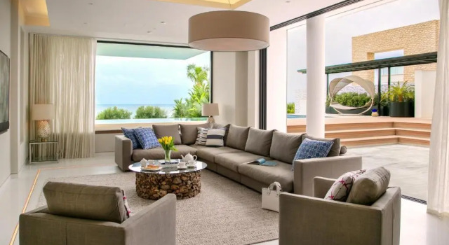 Вилла рядом с пляжем Cap St Georges Villas