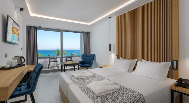 Habitación doble Superior con vista al mar Oceanis Beach Hotel