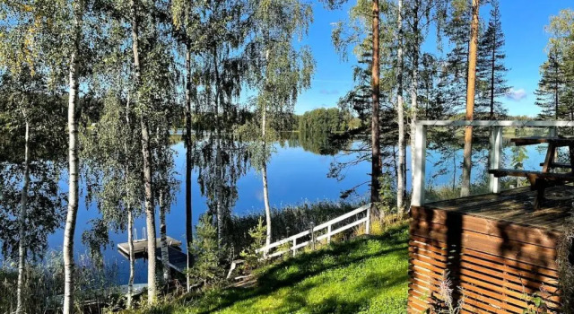Коттедж Fishing cottage Villa Tarula lake Simpele