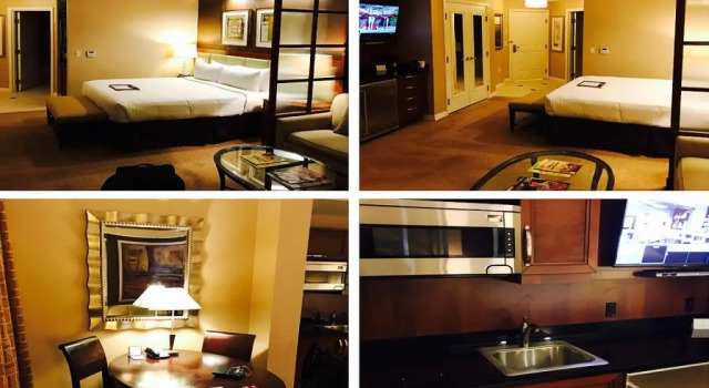 Люкс Deluxe Amalz 2 Bedroom 3 Bathroom Balcony Suites at Mgm Signature