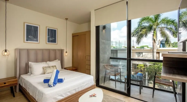 Hermoso Departamento Paraíso Tropical en el Corazón de PdC, Prenota Appartamento Hotel a Quintana Roo con parcheggio, Parcheggio