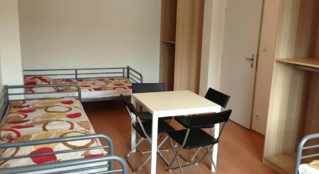 Bett im Wohnheim Hostel Bohemia