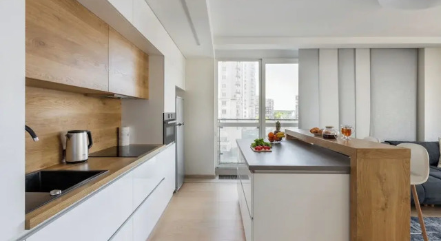 Spacious flat with a magnificent view