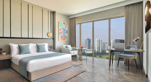 Номер Executive c 1 комнатой с балконом Citadines Paras Square Gurugram