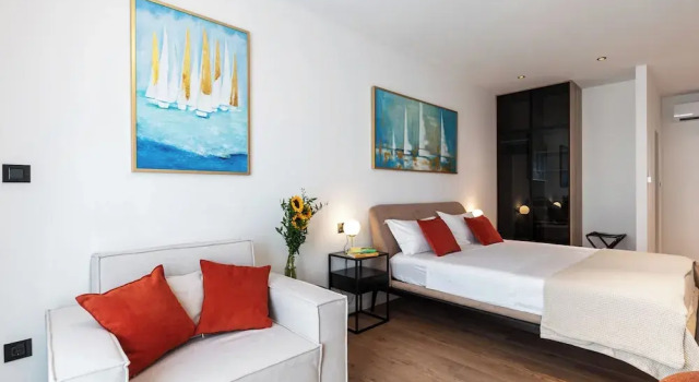 Двухместный номер Deluxe с частичным видом на море Rooftop & Rooms Dubrovnik