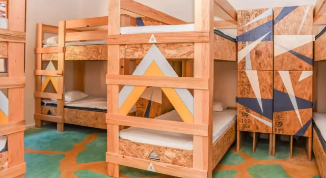 Bett im Wohnheim Tribu Hostel