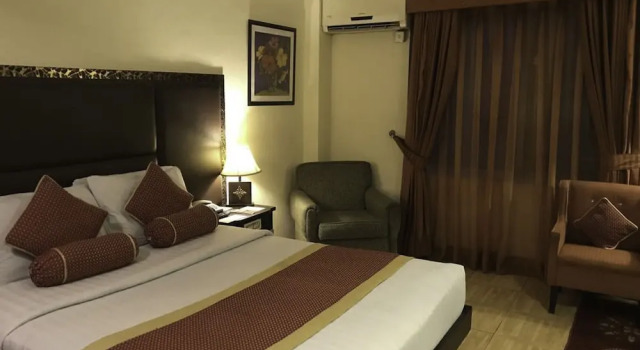 Double Deluxe phòng có view Amer Hotel