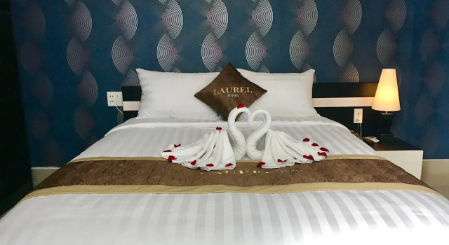 Двухместный номер Standard с красивым видом из окна Laurel Hotel Hue
