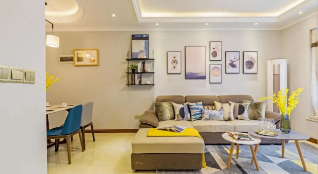 Chongqing Yubei·Chongqing North Railway Station· Locals Apartment 00138340, Book Lejlighed Hoteller i Yu Bei med pool, Swimmingpool