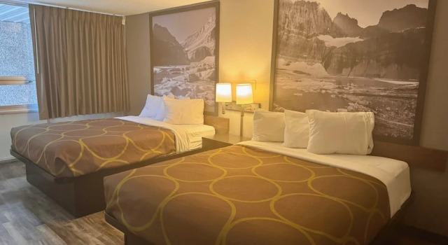 Четырёхместный номер Standard Super 8 By Wyndham Great Falls City Center