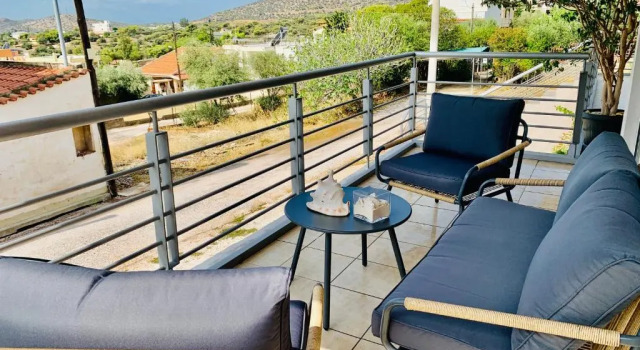 Cottage House Thalea - 3 bedrooms - sea view, Забронировать Дом для отпуска Виллы Коропи, Вилла