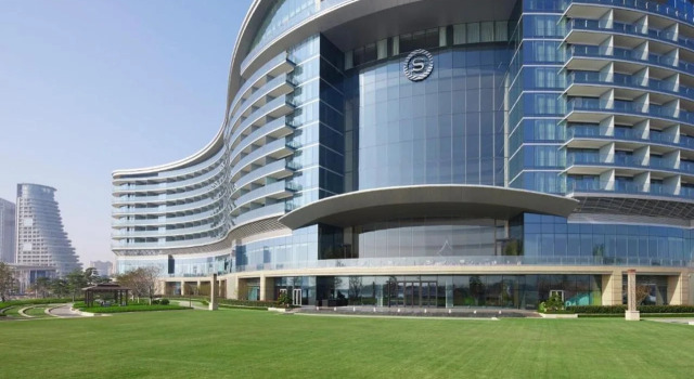 Sheraton Rizhao Hotel, Reservar Hotel Hotéis de 5 estrelas em Shandong, 5*