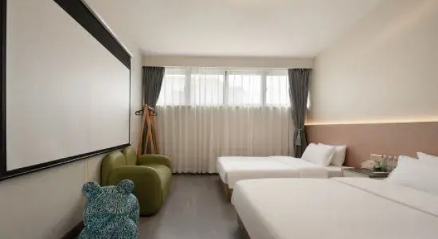 Люкс Floral Hotel·Suzhou Front Hall and Backyard (Pingjiang Road Store)