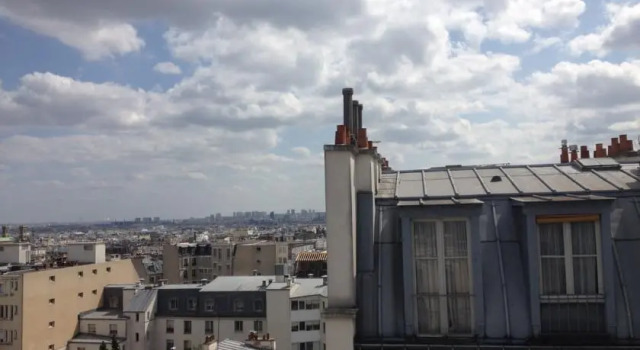 Montmartre vue sur Paris
