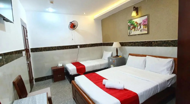 Двухместный номер Standard с красивым видом из окна Truong Giang Hotel